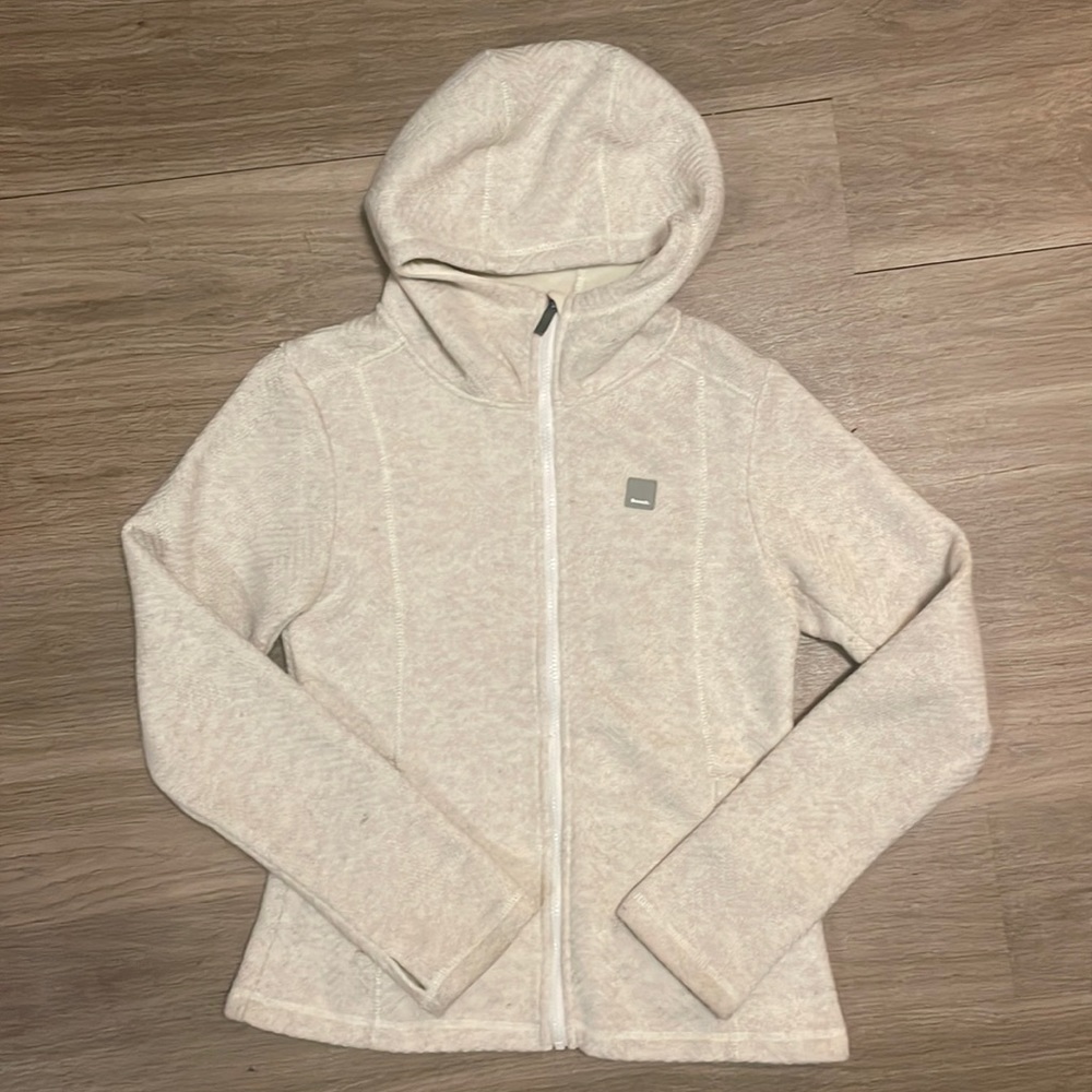 Bench Cream Knitted Zip Up Hoodie From The Buckle
